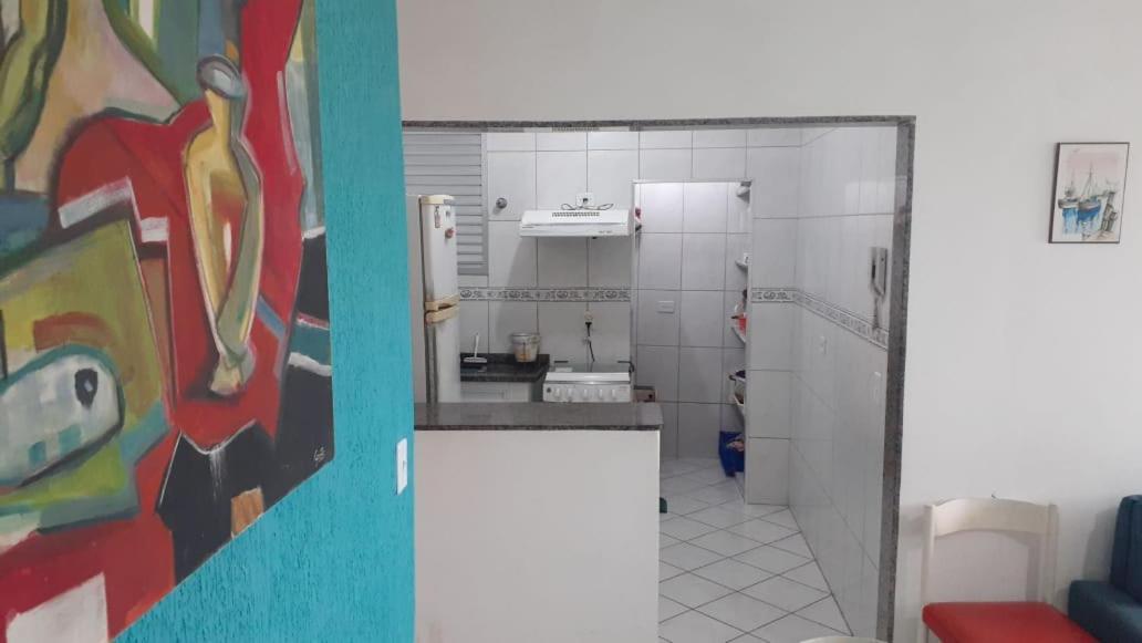Apartamento frente a praia Peruíbe Esterno foto
